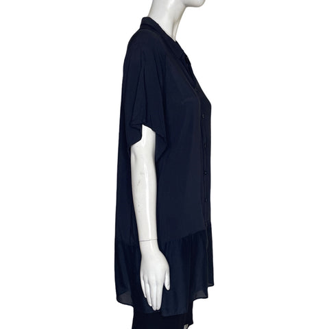 Blusa Esprit Camisola Azul-Talla 10