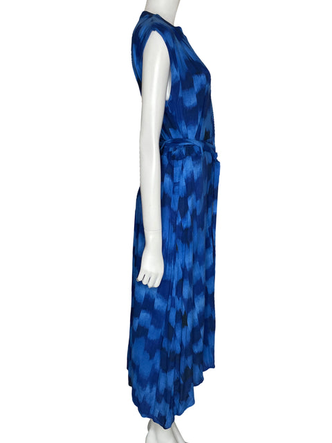 Vestido MNG Midi Camisero Azul-Talla 6