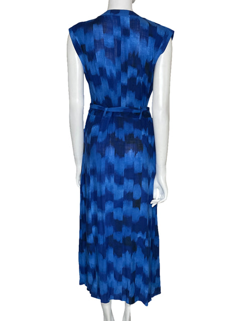 Vestido MNG Midi Camisero Azul-Talla 6