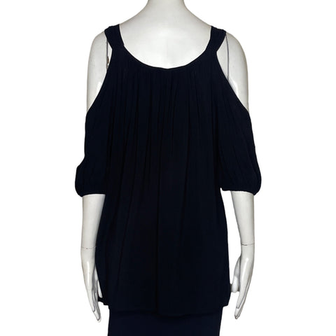 Blusa Karen Kane Cuello Pedreria Negro-Talla M