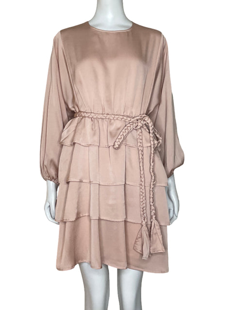 Vestido Storia Vuelos Rosado - Talla S