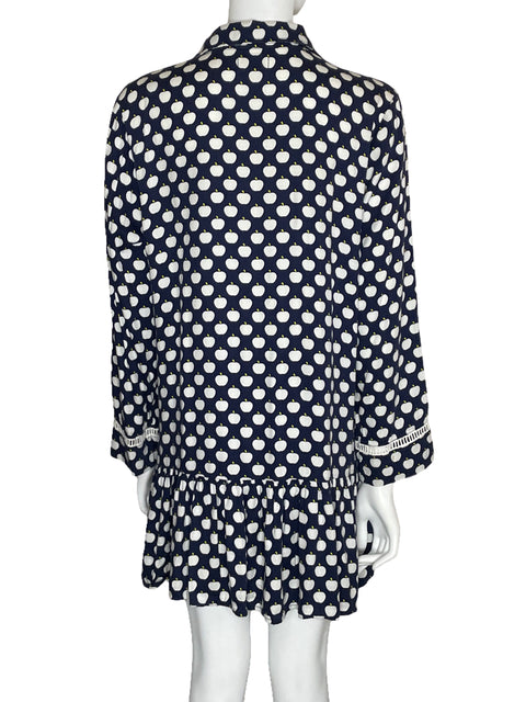 Vestido Kate Spade Camisero Azul-Talla 1