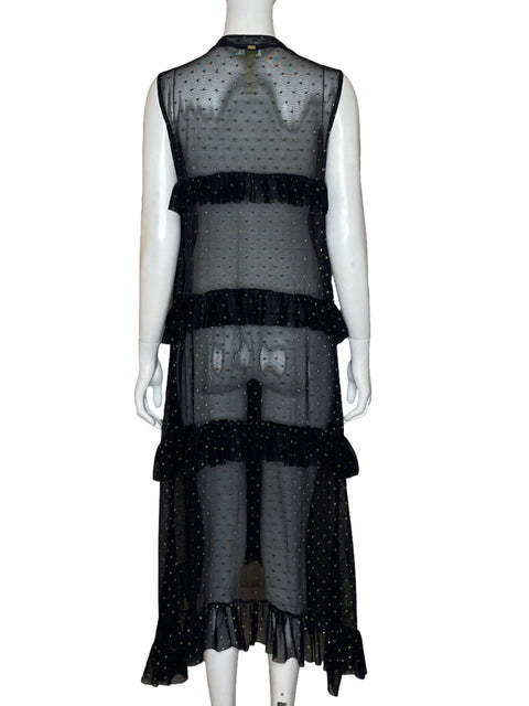 Vestido MOS Sin Mangas Negro - Talla M