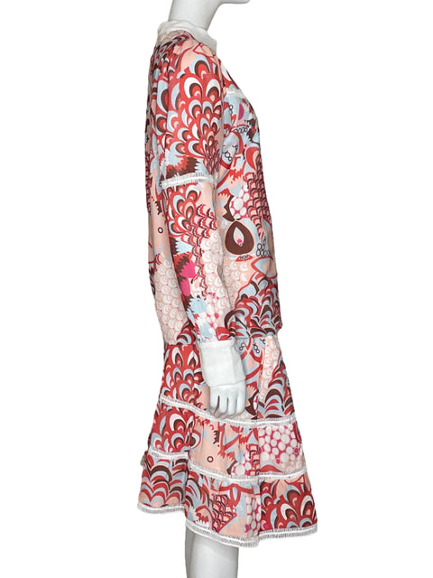 Set Mulla Blusa + Pantalón Rojo - Talla S