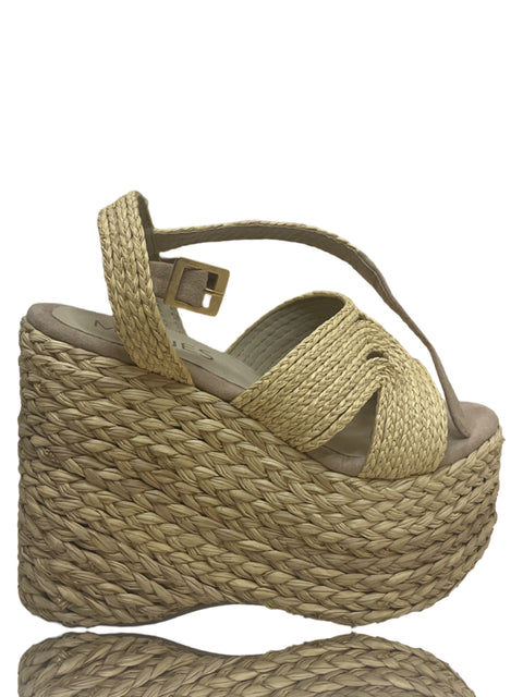 Calzado Milines Yute Tejido Beige-Talla 35