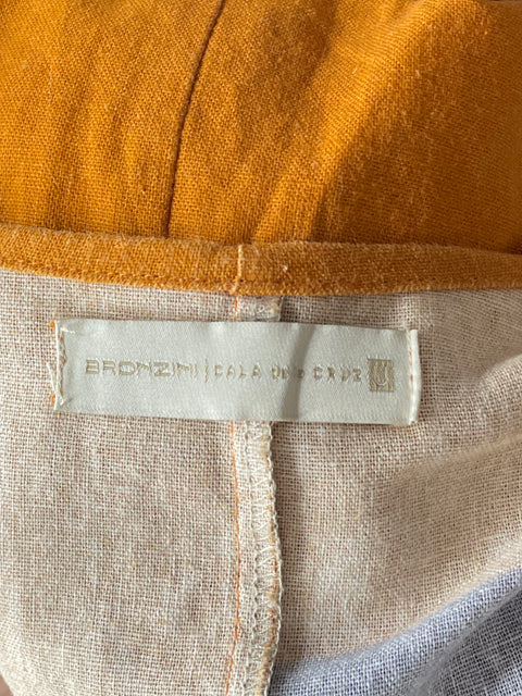 Kimono Bronzini Cala De La Cruz Multicolor Naranja-Talla U