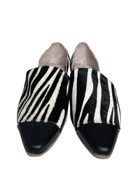 Calzado NS D'orsay Animal Print Negro-Talla U