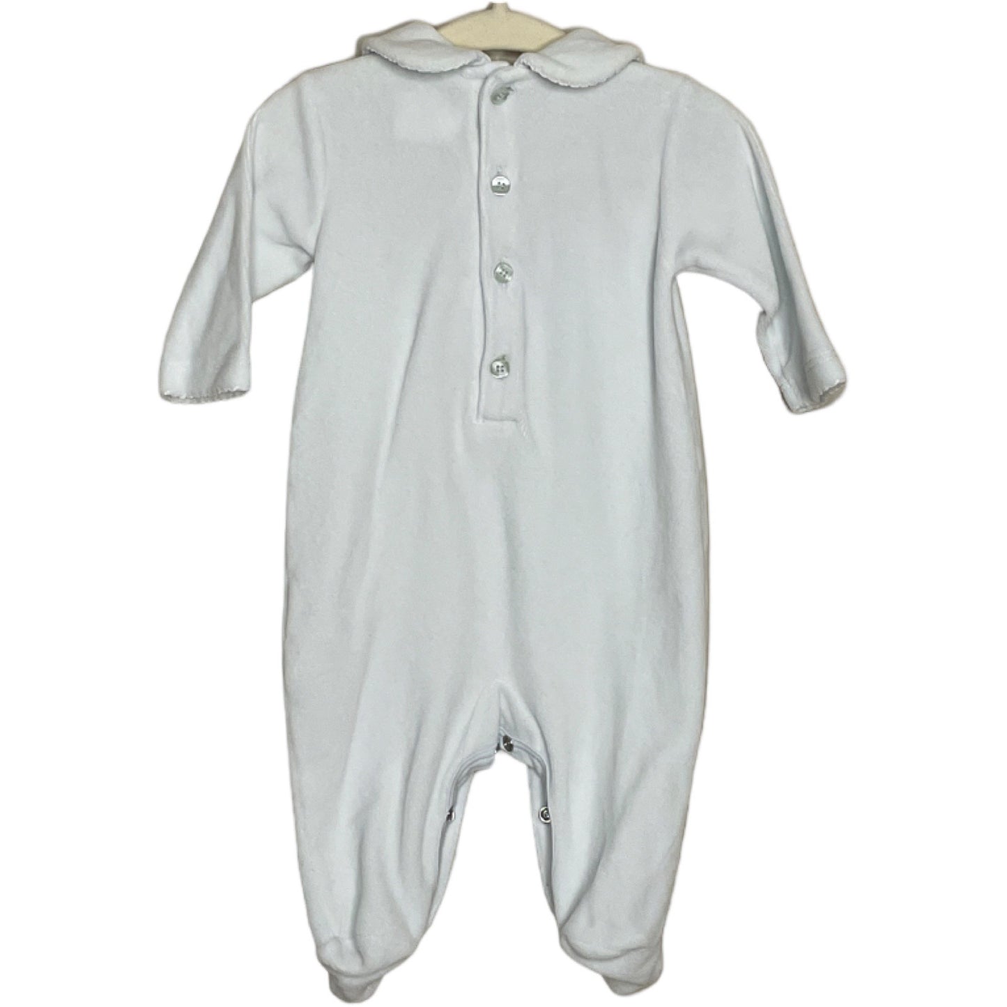 Mono Baby Cottons Gamuza Azul-Talla NB