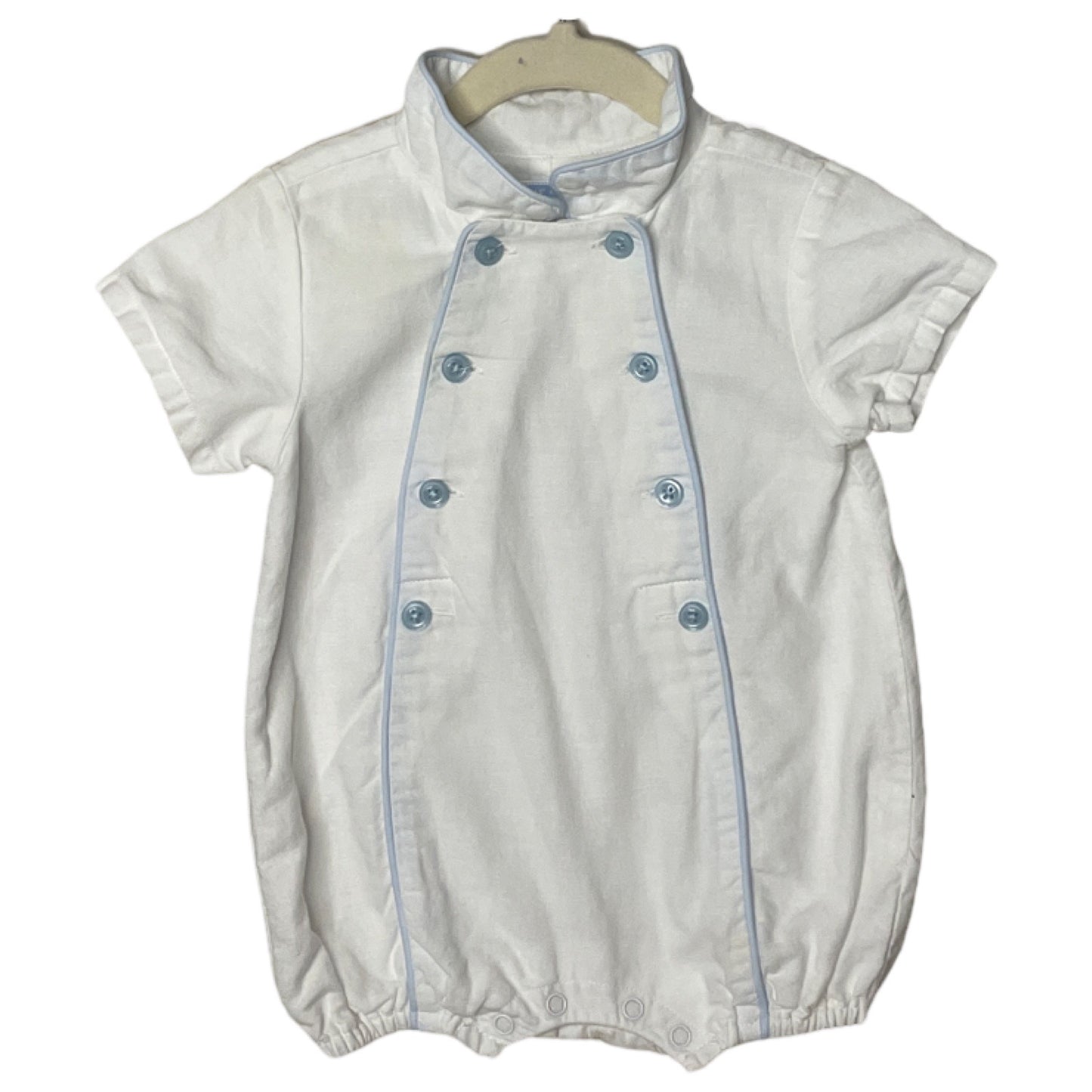 Romper Janie & Jack Blanco -Talla 12M