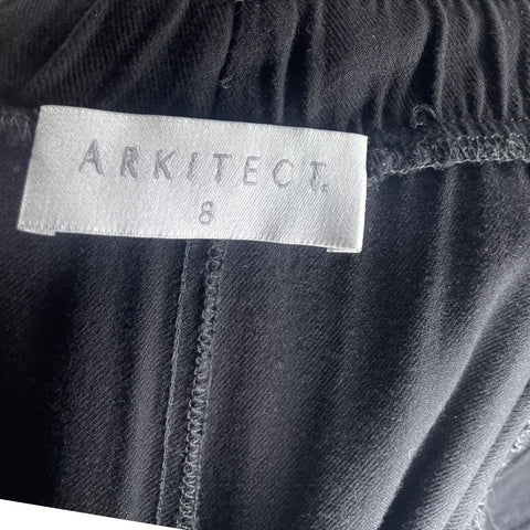 Pantalón Arkitect Fluido Negro-Talla 8