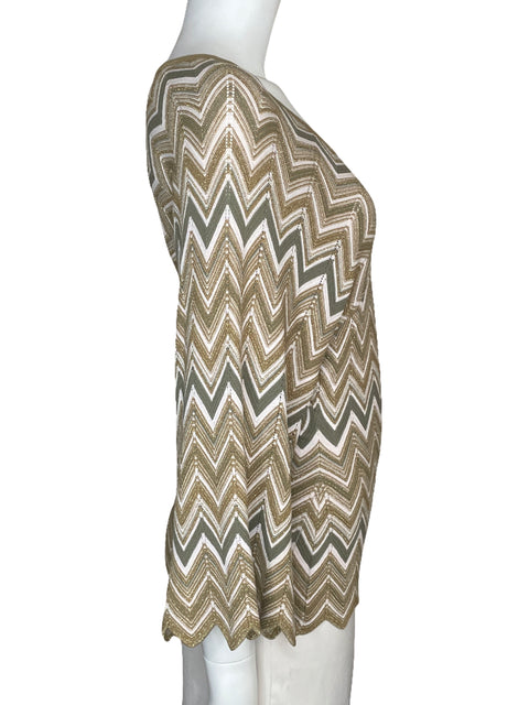 Blusa INC Tejida Multicolor Dorado-Talla S