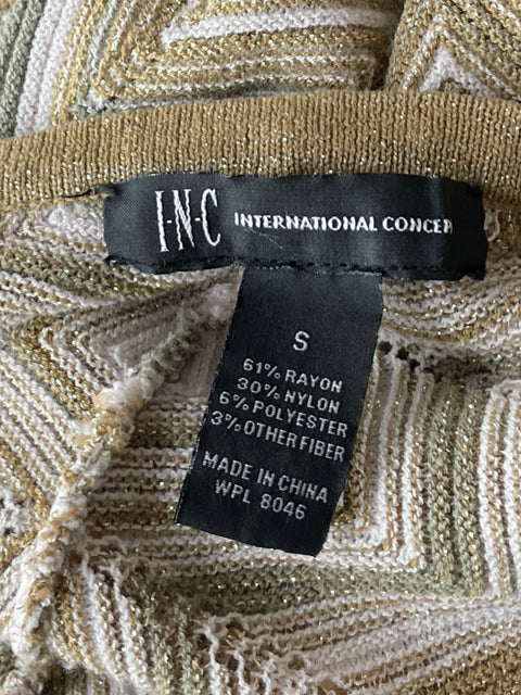 Blusa INC Tejida Multicolor Dorado-Talla S