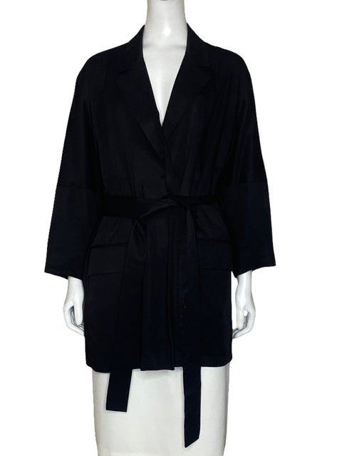 Blazer Bimba y Lola Botones Negro - Talla 40