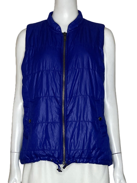 Chaleco Banana Republic Acolchonado Azul - Talla M