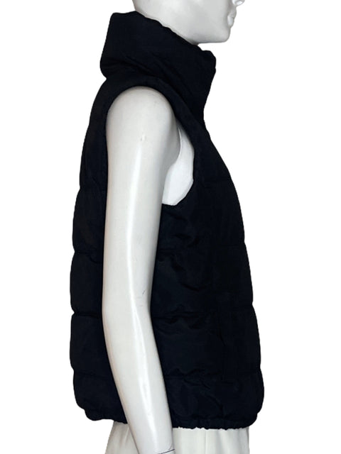 Chaleco Old Navy Acolchonado Negro - Talla S