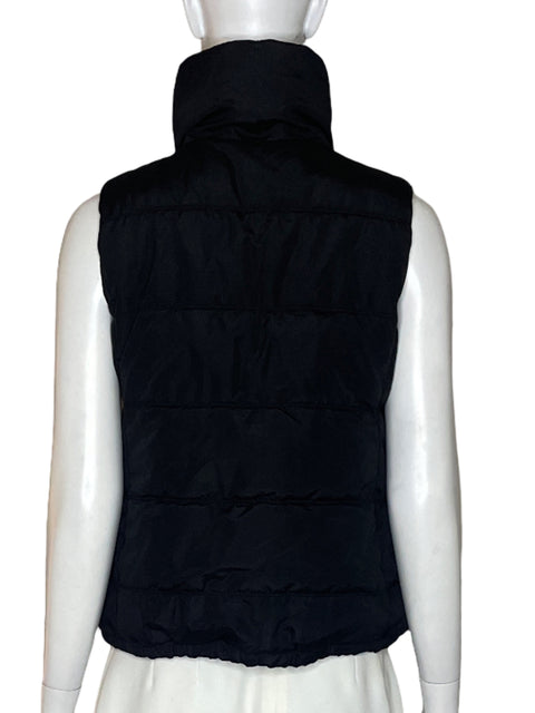 Chaleco Old Navy Acolchonado Negro - Talla S