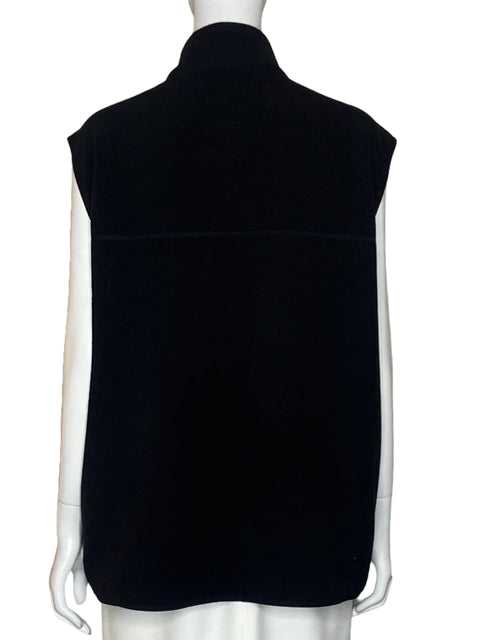 Chaleco Izod Acolchonado Sin Mangas Negro - Talla L