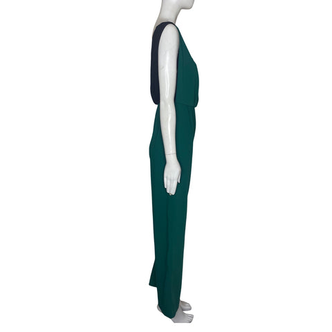 Mono Zara Cuello Cruzado Verde-Talla M