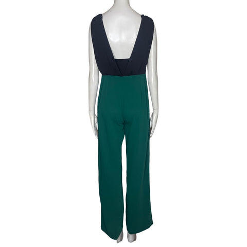 Mono Zara Cuello Cruzado Verde-Talla M