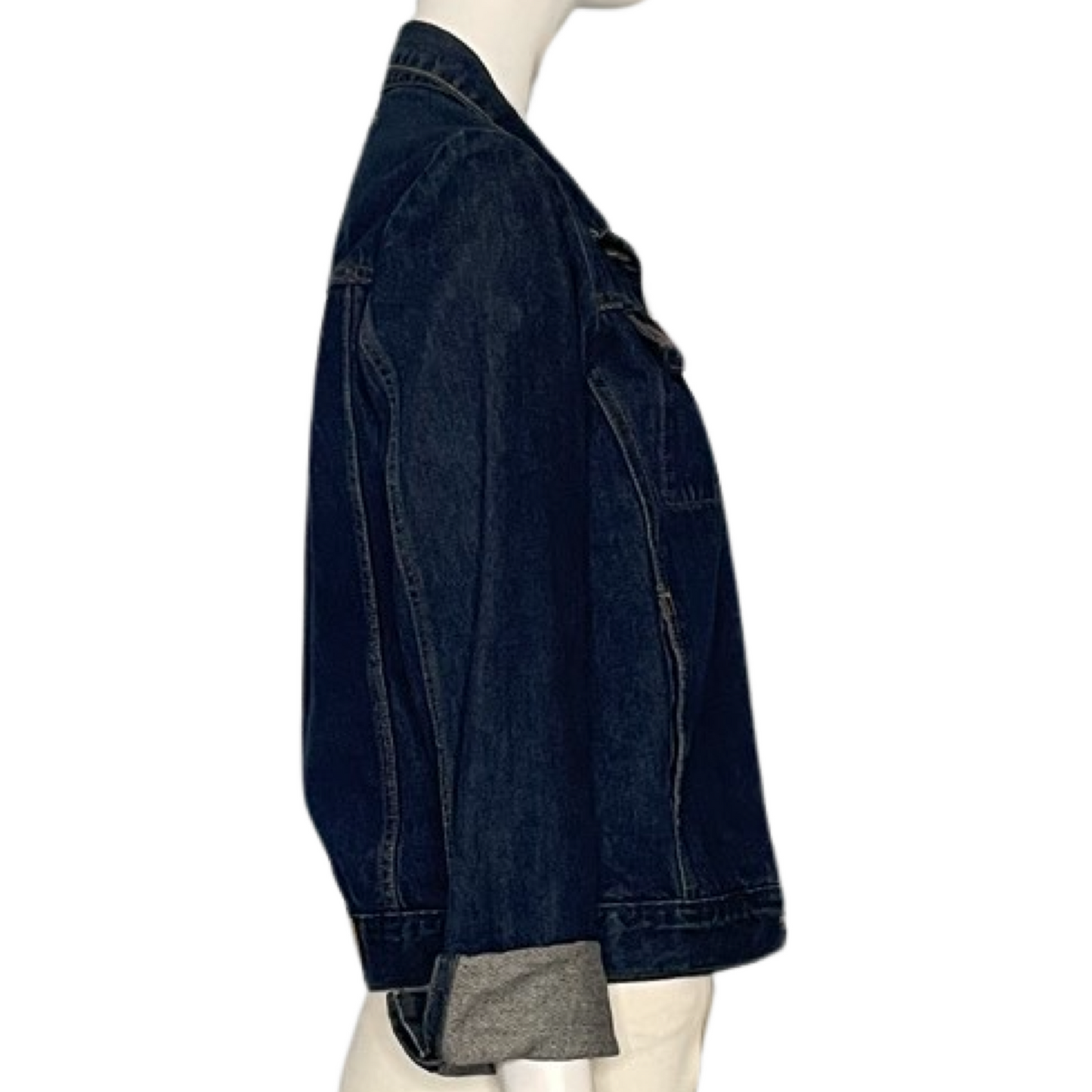 Chaqueta PaulaC. Basico Denim Azul-Talla M