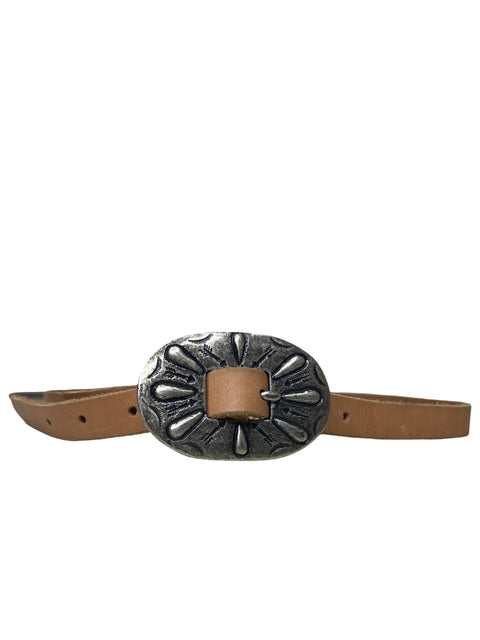 Correa Polo Hebilla Marron-Talla U