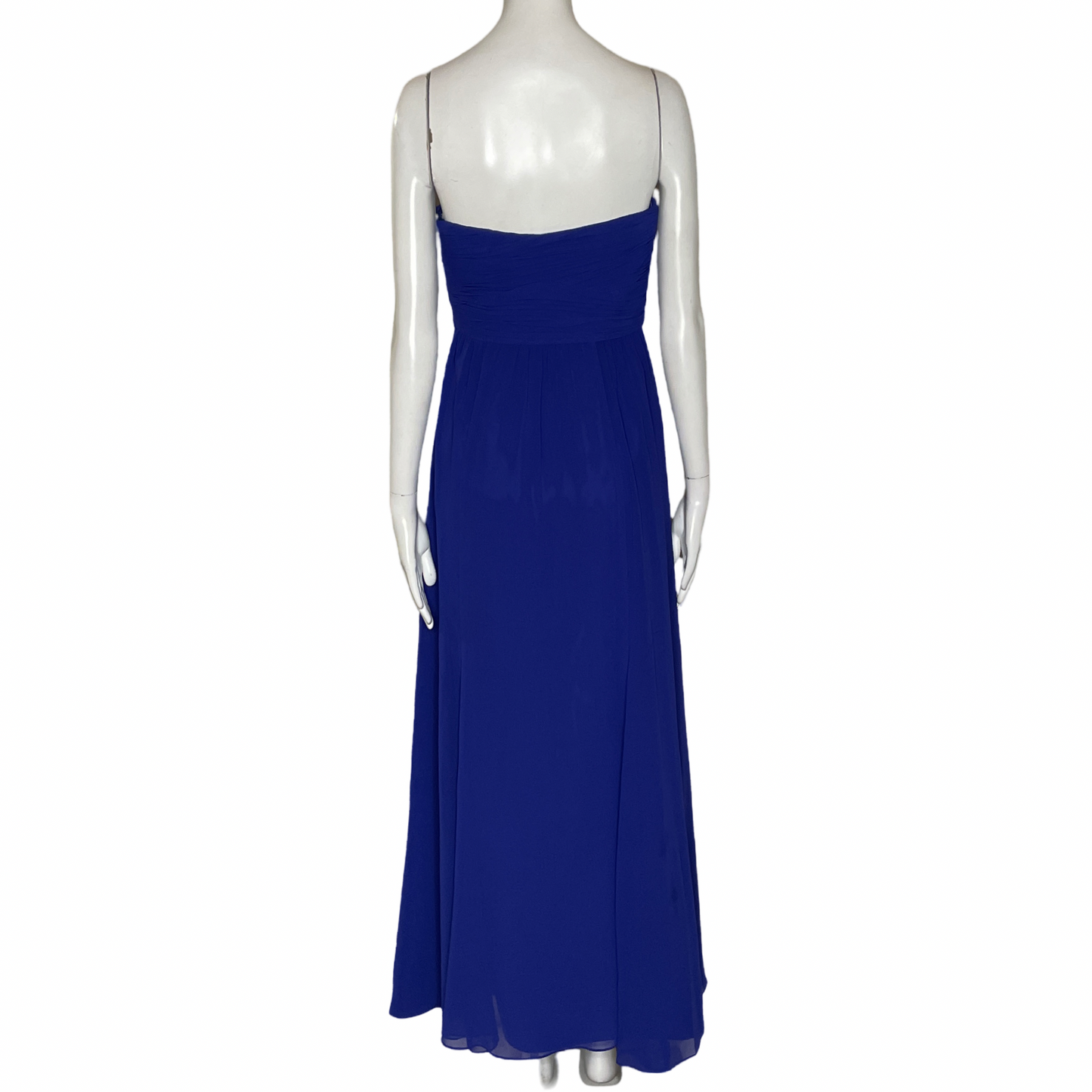 Vestido Lauren Strapless Azul-Talla 2