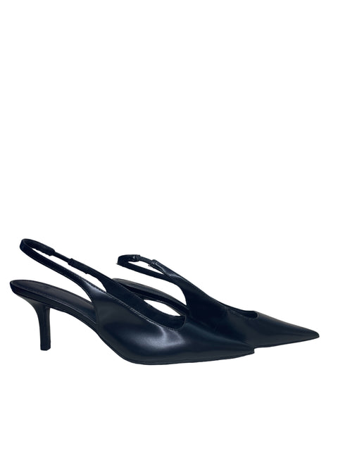 Calzado HM Punta Tacon Negro-Talla 7