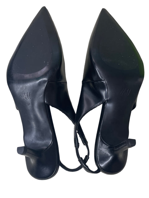 Calzado HM Punta Tacon Negro-Talla 7