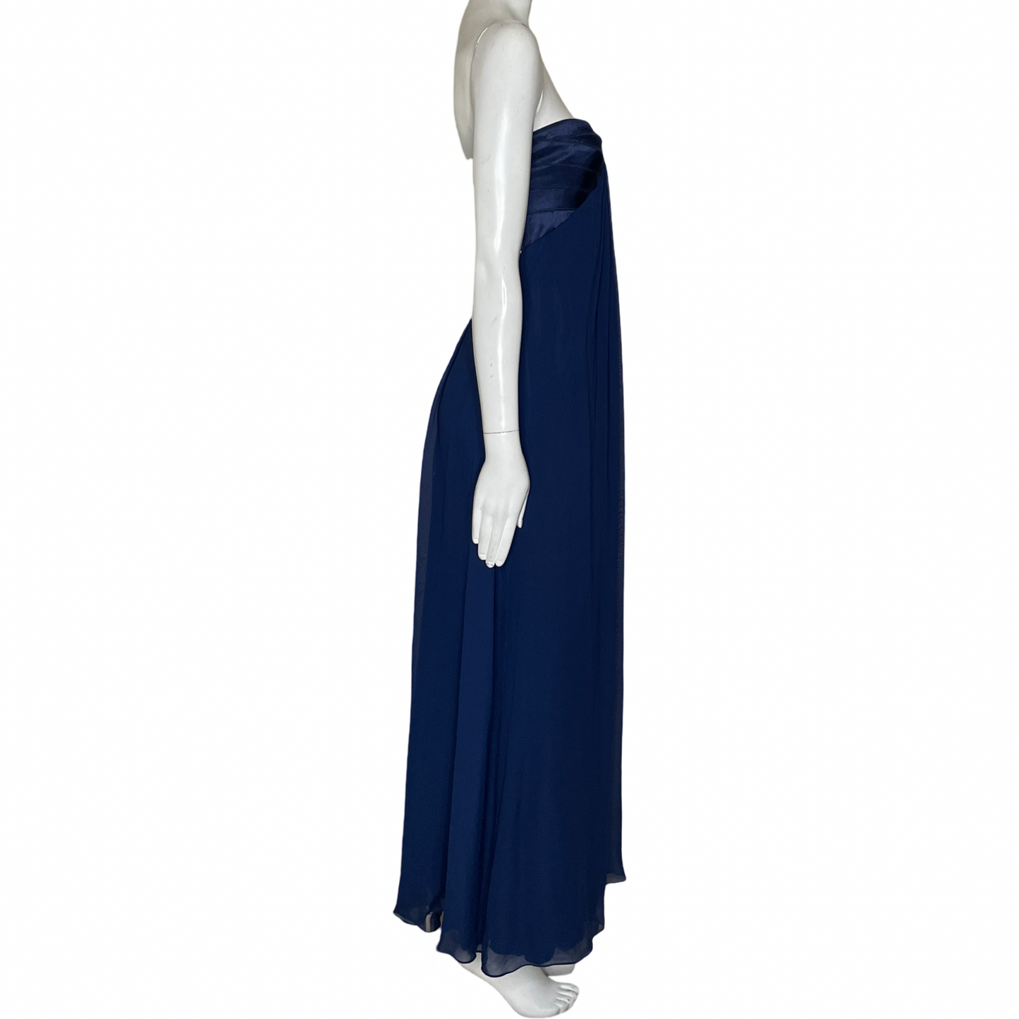 Vestido Hailey Logan Strapless Azul-Talla 6