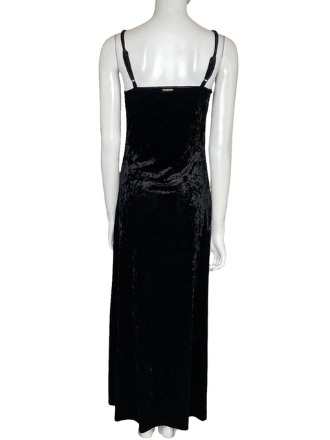 Vestido Michael Kors Maxi Velvet Negro-Talla S