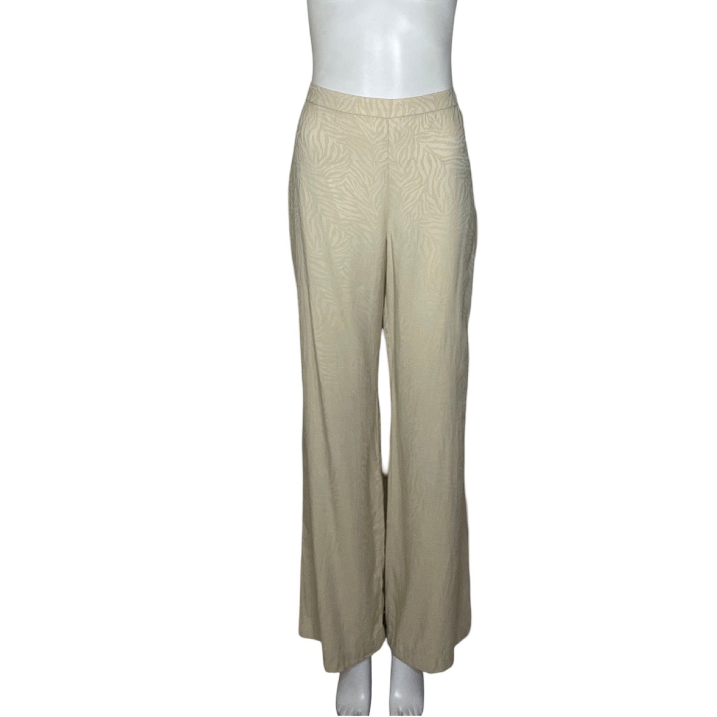 Pantalón MNG Estampado Beige - Talla L