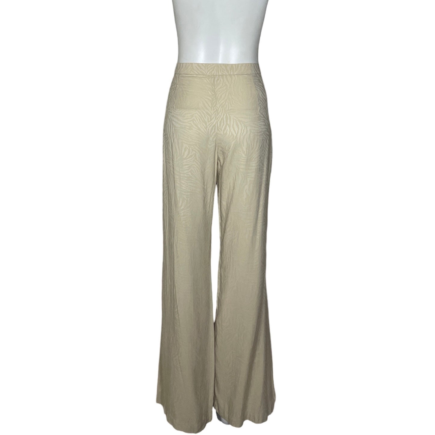 Pantalón MNG Estampado Beige - Talla L