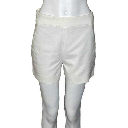 Short Zara Recto Blanco-Talla S