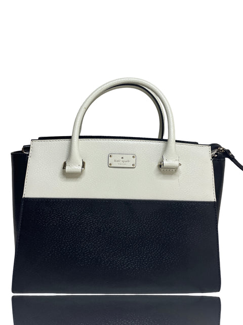 Cartera Kate Spade Bicolor Negro-Talla M