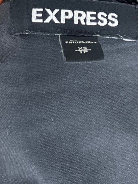 Top Express Lentejuelas Negro - Talla XS