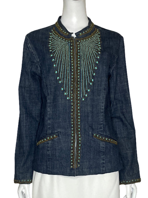 Chaquetas Chicos Abalorios Azul - Talla 1