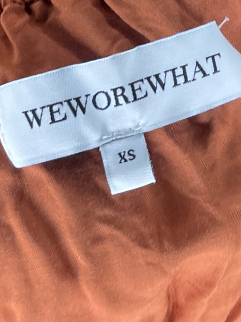 Vestido Weworewhat Mini Naranja - Talla XS