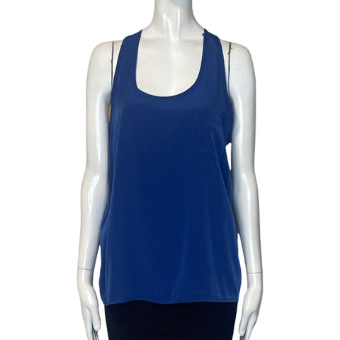 Blusa Final Touch Sin Mangas Azul-Talla L