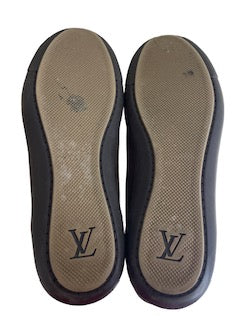 * Zapatilla Louis Vuitton  Monogram Canvas & Leather Brea Sneakers Marrón - Talla 38.5