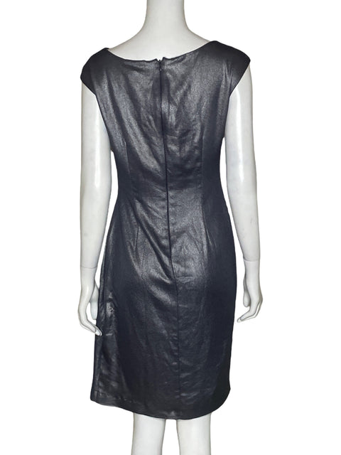 Vestido Ralph Lauren Mini Brillo Plateado - Talla 2