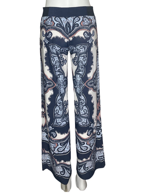 Pantalón Internacional Concepts Wide-leg Estampado Azul - Talla S