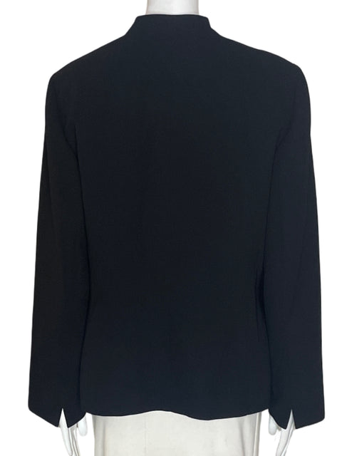 Chaqueta Le Suit Liso Negro - Talla 14