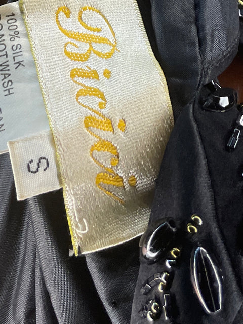 Chaqueta Bicici Liso Brillo Negro - Talla S