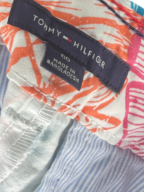 Conjunto Tommy Hilfiger Estampado Ajustado Blanco - Talla 0