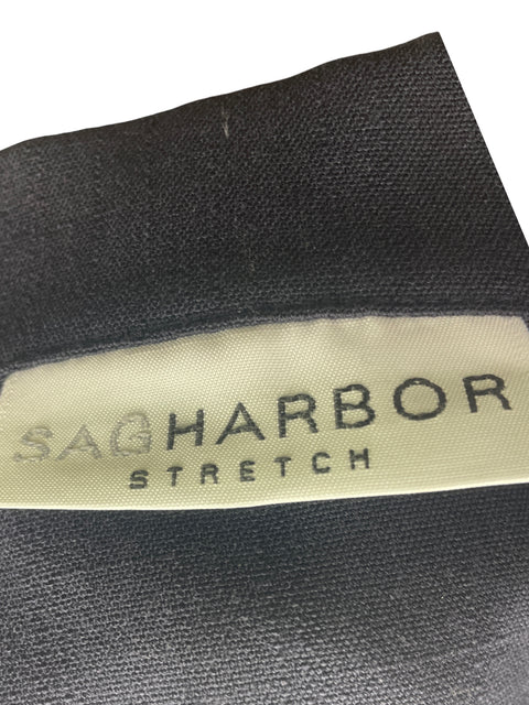 Chaqueta Sagharbor Liso Negro - Talla 12