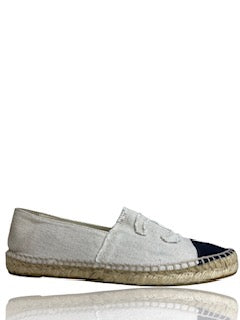 Espadrilles Chanel Beige Lona