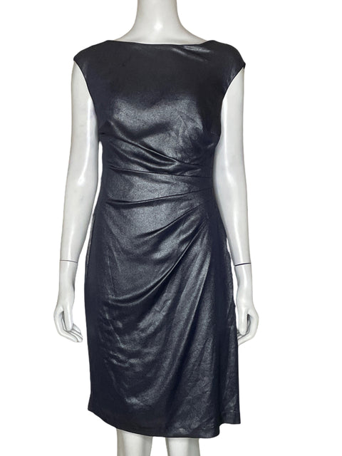 Vestido Ralph Lauren Mini Brillo Plateado - Talla 2