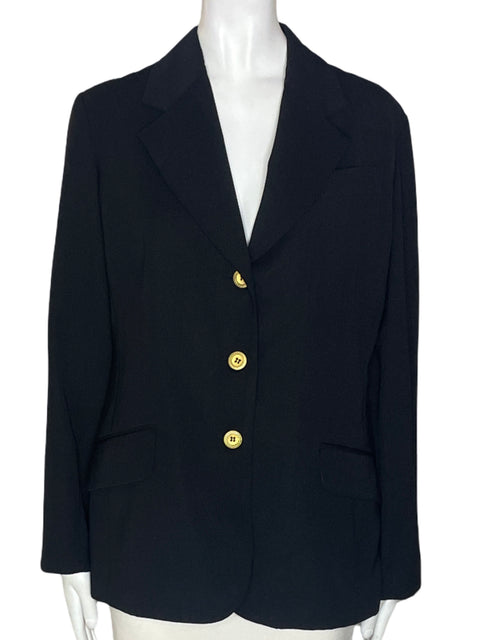 Chaqueta Insolite Recto Negro - Talla 42