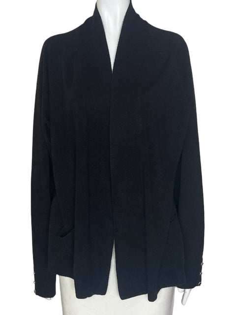 Chaleco M&s Liso Negro - Talla XL