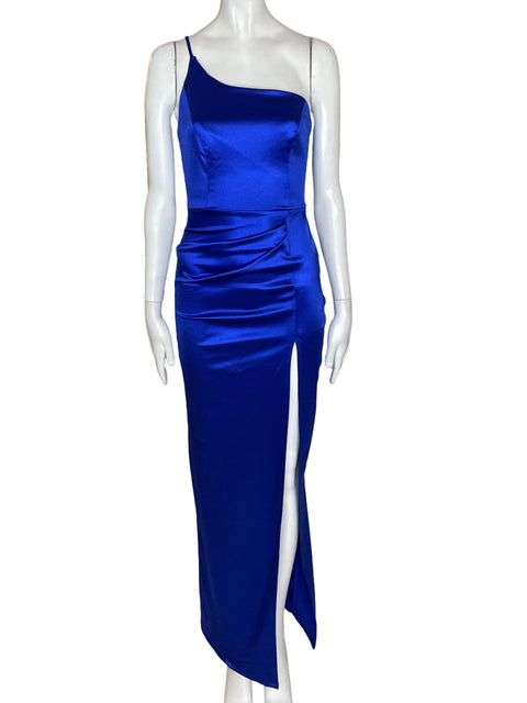 Vestido Tesoro Tps Back out Maxi Azul - Talla S